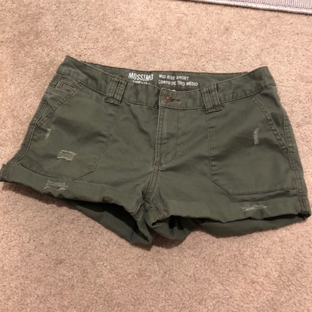 Olive Green Shorts